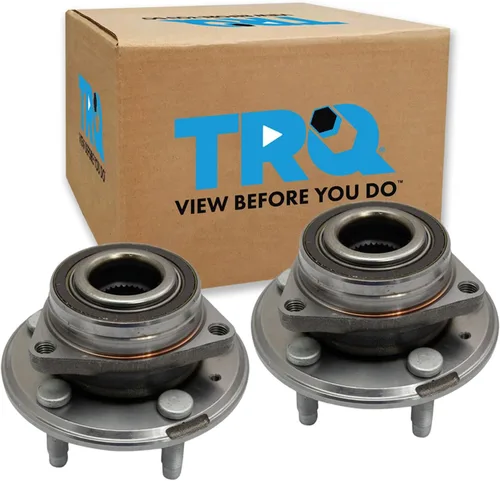 Vista 61 de Conjunto de rodamiento de rueda delantera de 2 piezas y buje TRQ Compatible con Pontiac Solstice 2006-2009 Saturn Sky 2007-2010
