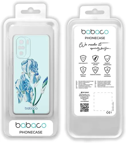 Vista 2 de BABACO Caja del teléfono móvil del Grupo ERT para Xiaomi MI 11i/REDMI K40/K40 PRO/Poco F3/F3 PRO Patrón original y oficial Flores 025 adaptado a