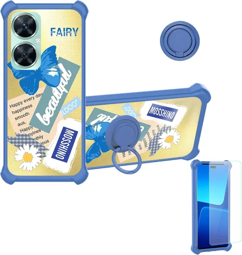 Vista 16 de Aroepurt Funda para Blu Bold N3 compatible con Blu Bold N3 Phone Cover [con protector de pantalla de vidrio templado] [PC duro + silicona suave]