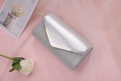 Vista 8 de ERIJUNOR Bolso de mano para mujer, clásico sobre de noche, brillante, fiesta de novia, baile de graduación, bolso cruzado