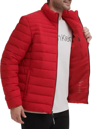 Vista 6 de Calvin Klein Chaqueta ligera acolchada resistente al agua para hombre