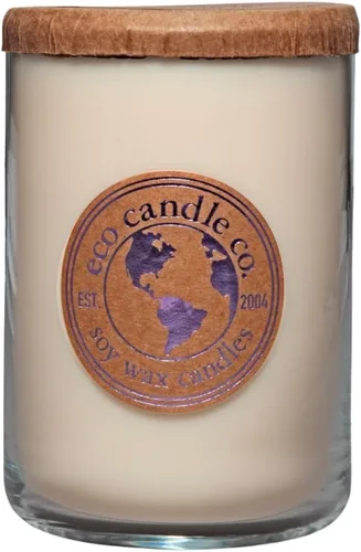Vista 13 de Eco Candle Co. Vela Reciclada, Gardenia y Guayaba, 6 oz. – Aromas de Gardenia, Jazmín, Guayaba y Verdes Tropicales – 100% Cera de Soja, Sin Plomo