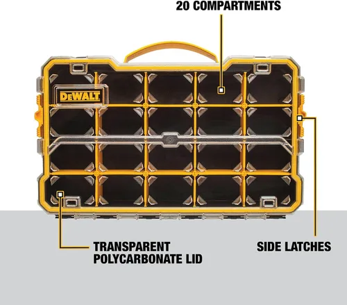 Vista 2 de DEWALT Organizador Pro de 20 compartimentos (DWST14830) (paquete de 6)