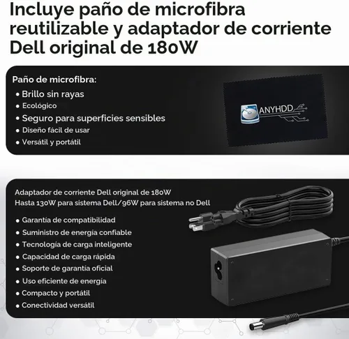 Vista 7 de SD25TB4 Pro Thunderbolt 4 Smart Dock con pantalla 8K, adaptador de 180 W Negro