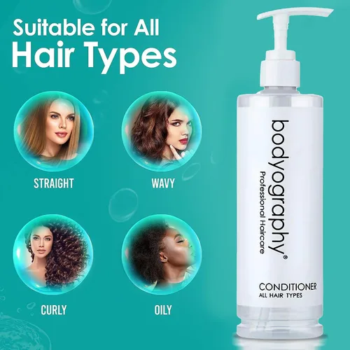 Vista 3 de World Amenities Bodyography Blanc Pump - Acondicionador suave y nutritivo para el cuidado del cabello