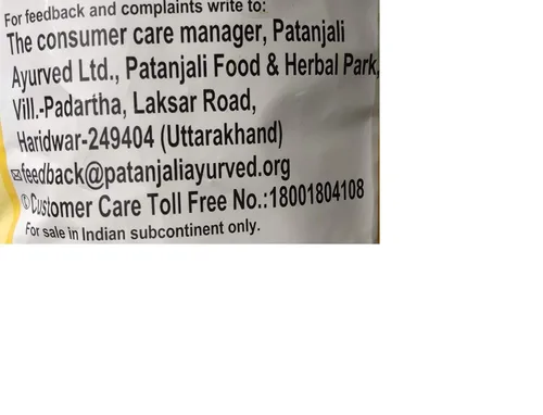 Vista 6 de Patanjali Polvo de cúrcuma 500 gm - Paquete de 1