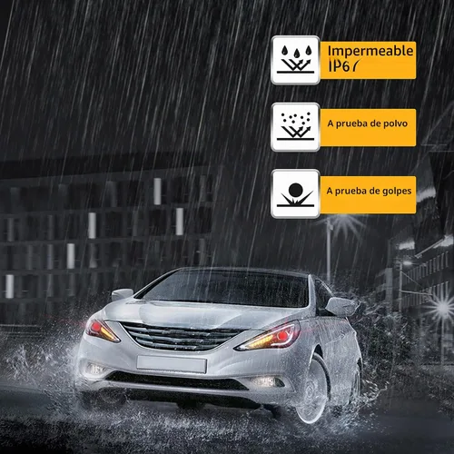 Vista 6 de VLAND Faros delanteros LED de proyector compatibles con Hyundai Sonata 2011-2014 (no compatible con híbridos y modelos sin nivelación automática)