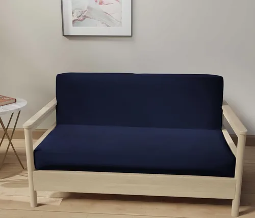 Vista 14 de LANE LINEN Fundas para futón de tamaño completo, fundas elásticas 100% algodón, funda de colchón de tamaño completo para sofá cama de futón, funda