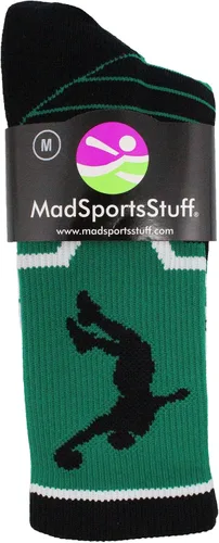 Vista 2 de MadSportsStuff Victory Basketball Socks with Player in crew length