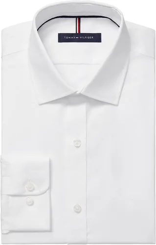 Vista 3 de Tommy Hilfiger - Camisa de vestir para hombre (ajustada, no necesita plancha)