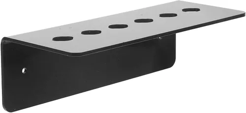 Vista 9 de 3 piezas de soporte de peluquería estante de herramientas para almacenamiento montado en la pared maquillaje Caboodle Scissor Rack organizador