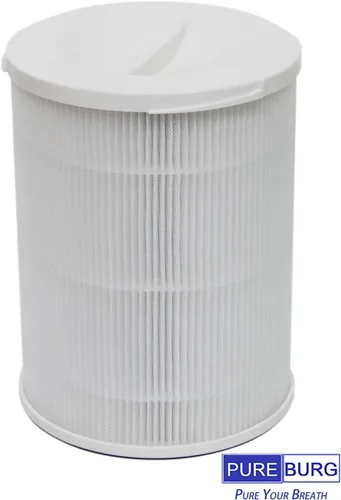 Vista 3 de PUREBURG Filtros de repuesto compatibles con SilverOnyx KJ100F-Q01 KJ100F-Q02 purificador de aire portátil de 3 velocidades con correa, paquete