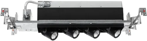 Vista 2 de WAC Lighting MT-4LD116N-S27-BK Carcasa para módulo de precisión LED de 1 luz, Spot, 2700K