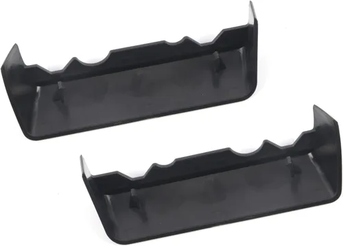 Vista 9 de ITrims Accesorios de coche para Toyota Prado J150 2010-2022 portaequipajes de extremo de riel protector de equipaje central de carga cubierta