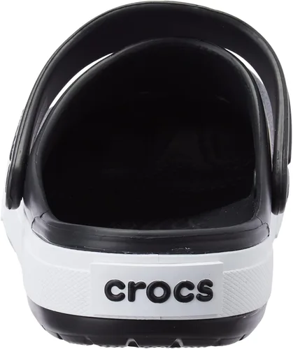 Vista 3 de Crocs - Zuecos Crocband para hombre y mujer, negro, 10