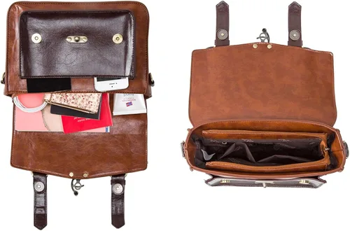 Vista 4 de ECOSUSI - Bolso bandolera de piel sintética para niña