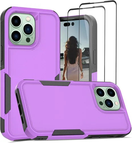 Vista 339 de Jeylly Funda para iPhone SE/Funda para iPhone 5S, Exterior de Plástico Duro que Absorbe Golpes + Interior de Silicona de Goma Defensor contra