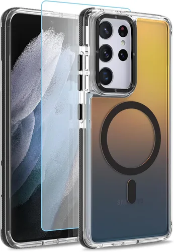 Vista 271 de Funda magnética para Google Pixel 10 Pro XL [compatible con Magsafe] [bonito diseño fluorescente de moda] a prueba de golpes, delgada, translúcida