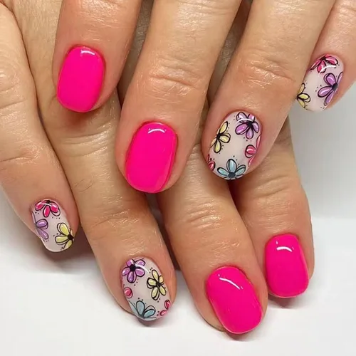 Vista 29 de Uñas Postizas Cuadradas Cortas con Diseños de Lazo 3D, Uñas Postizas de Leopardo con Punta Francesa, Uñas Adhesivas Brillantes, Uñas Acrílicas Nude