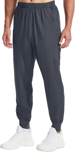 Vista 4 de Men's Lightweight Hiking Pants Breathable Quick Dry Fit Camping Fishing Running Athletic Active Jogger Pants