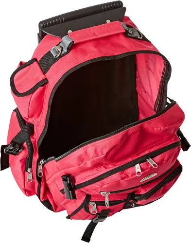 Vista 6 de Everest DeluxeMochila con ruedas., Hot Pink), 5045WH-HPK