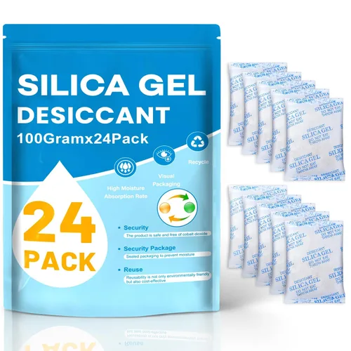 Vista 9 de VOISEN - Paquetes de gel de sílice de 0.71 oz (0.71 oz), 100