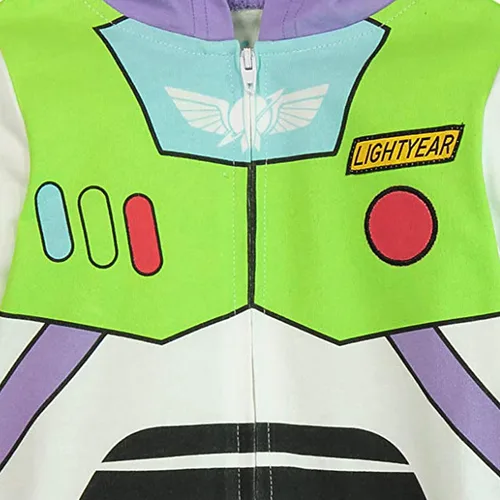 Vista 5 de Disney Pixar Toy Story Buzz Lightyear - Mameluco con cremallera para bebé