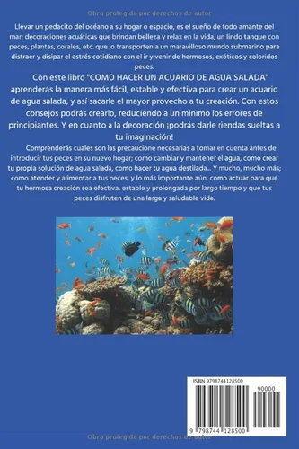 Vista 2 de COMO HACER UN ACUARIO DE AGUA SALADA (Spanish Edition)
