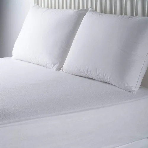 Vista 2 de J&V TEXTILES - Protector de cama impermeable a prueba de insectos - Bloquea los líquidos, los bichos de la cama, los ácaros del polvo