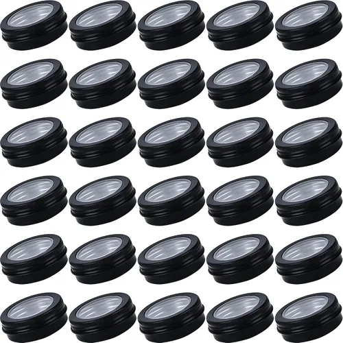 Vista 11 de Latas de aluminio mandarina de 1 oz (1 fl oz) con tapas y etiquetas