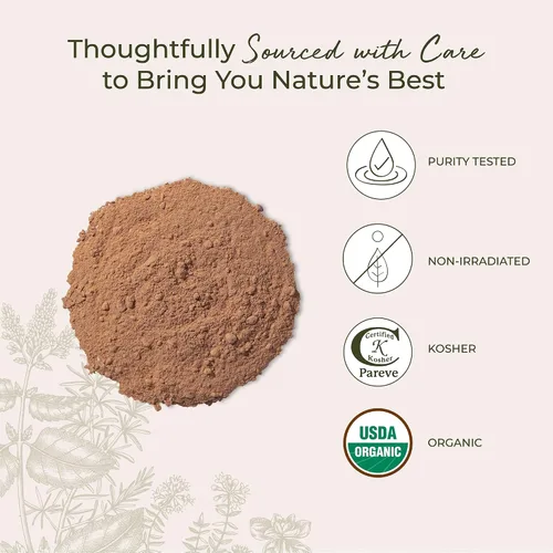 Vista 4 de Starwest Botanicals Polvo orgánico de bayas de espino – Hierba seca para té, mermelada y extractos de hierbas, certificado Kosher, sin OMG – Bolsa a