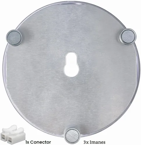 Vista 4 de Paquete de 2 luces LED de ventilador de techo de 3.93 pulgadas, panel de repuesto de luz de techo PCB 18W 3CCT 2200LM 120V CRI90 ETL regulable