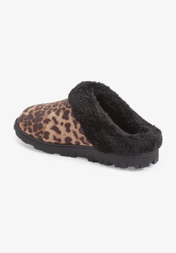 Vista 2 de Comfortview Pantuflas tipo zueco The Andy de ancho ancho para mujer