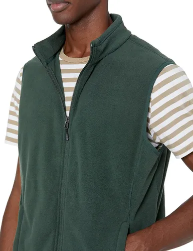 Vista 3 de Tienda Essentials - Camiseta polar con cierre completo, para hombre