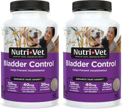 Vista 9 de Nutri-Vet Suplemento para el control de la vejiga, suplemento de arándano, productos para perros, apoyo inmunológico, ayuda a la incontinencia