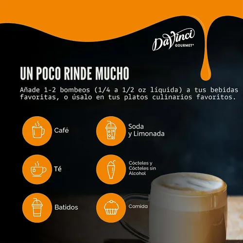 Vista 5 de DaVinci Gourmet Classic - Jarabe de moras, 25.4 onzas líquidas (paquete de 1)