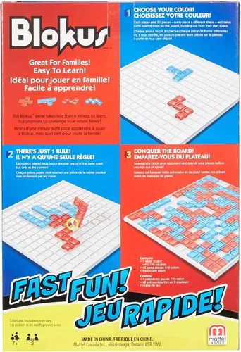 Vista 3 de Mattel Games Fast Fun Fmw25 Blokus