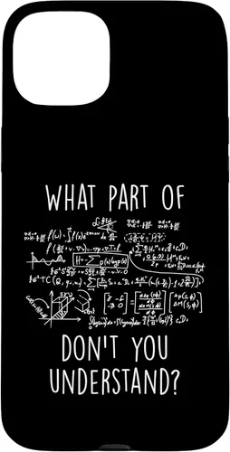 Vista 9 de iPhone 16 What Part Don't You Understand Nerd Science Math Case