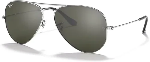 Vista 58 de Ray-Ban RB3025 - Lentes de sol de aviador de metal para hombre y mujer + paquete con kit de cuidado de gafas iWear de diseñador
