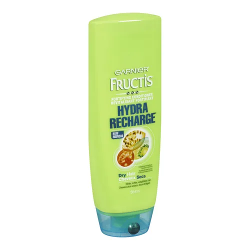Vista 4 de Garnier Fructis Hydra - Acondicionador de recarga para cabello normal a seco, 13 onzas líquidas