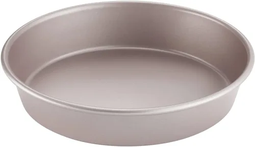 Vista 8 de CHEFMADE Bandeja para pizza, 7 pulgadas antiadherente para panqueques para hornear al horno (oro champán)
