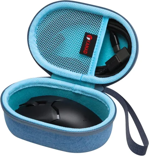 Vista 10 de XANAD Funda para mouse Logitech/Apple/HP/Razer - Compatible con M510/M650/M170/Magic Mouse/Razer Viper V2 Pro Hyperspeed Wireless Gaming - Bolsa