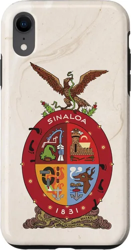 Vista 24 de iPhone 16 Bandera de Sinaloa y fondo elegante - Funda Sinaloense Pride