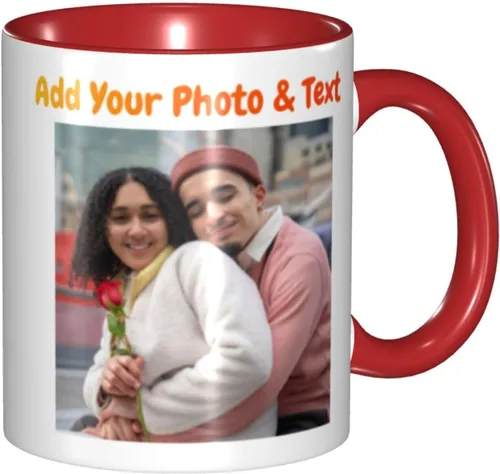 Vista 12 de Tazas de café con foto personalizada, taza de café personalizada con imagen, tazas personalizadas, regalos para hombres y mujeres