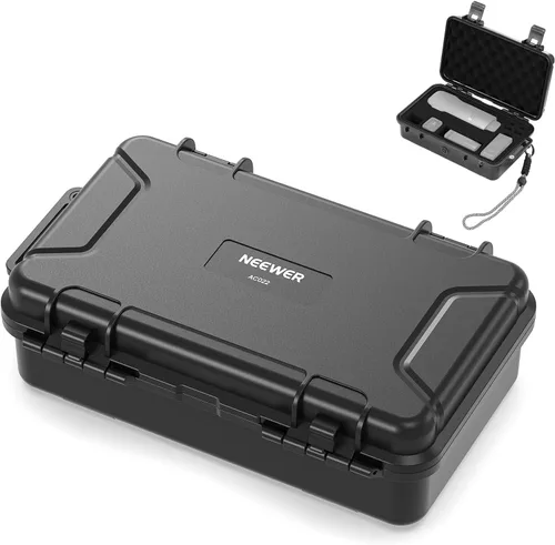 Vista 14 de NEEWER Bolsa de transporte para bolsillo 4 bolsillos 3, protección a prueba de polvo, a prueba de salpicaduras, absorción de golpes, resistente a