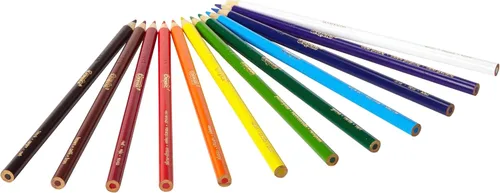 Vista 2 de Crayola 68-4012 lápices de colores, 12 unidades, colores surtidos (paquete de 6)