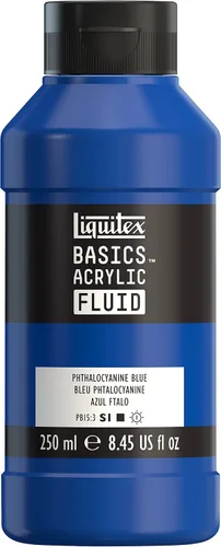 Vista 27 de Liquitex BASICS - Pintura acrílica fluida, botella de 4 onzas, tono permanente carmesí lizarina Super Versatile, Fine Art Pigments; Fluid