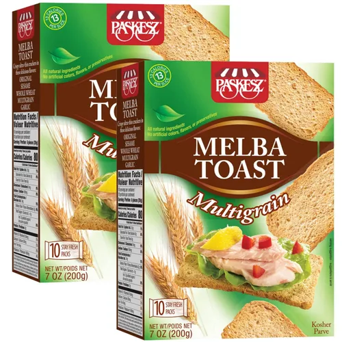 Vista 8 de Snacktery Galletas originales para tostadas Melba, totalmente naturales, 7