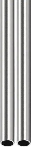 Vista 26 de DTGN Tubo de acero inoxidable 304 de 0.118 in x 0.008 in x 9.843 in (ODxWall TxL) - Paquete de 2 - Bueno para equipos de maquinaria - Tubería