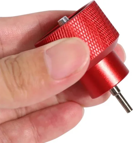 Vista 7 de Adaptador de llenado de propano Airsoft para acampar al aire libre, senderismo, inflar recipientes de propano para gas verde